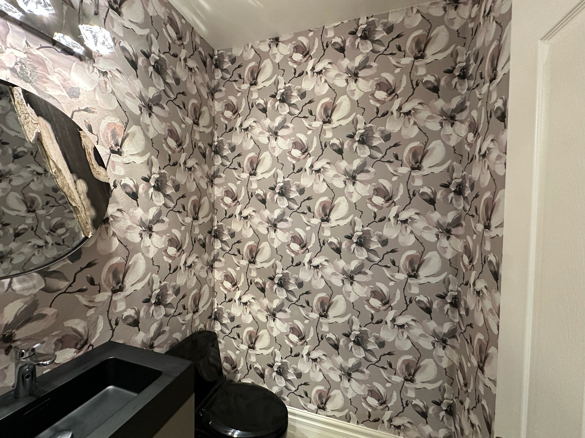 Interior installation by Wallpaper Elegance
