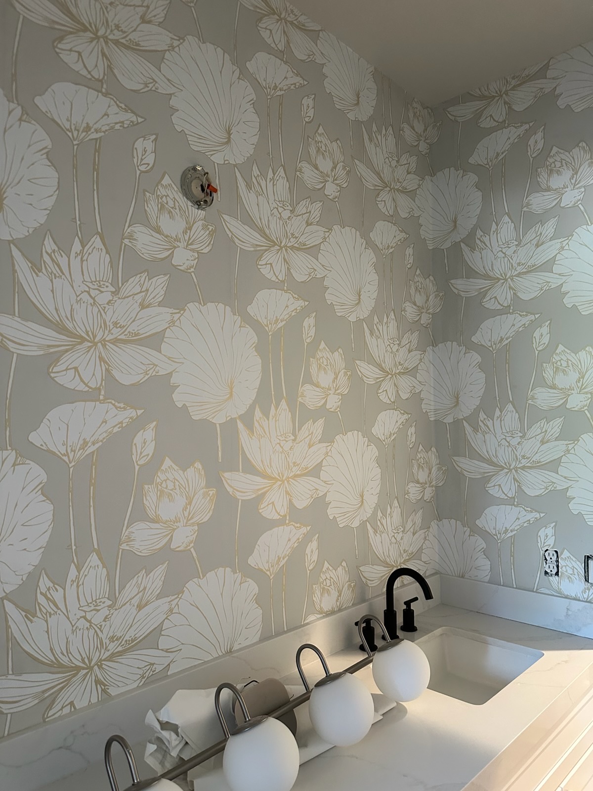 Interior installation by Wallpaper Elegance