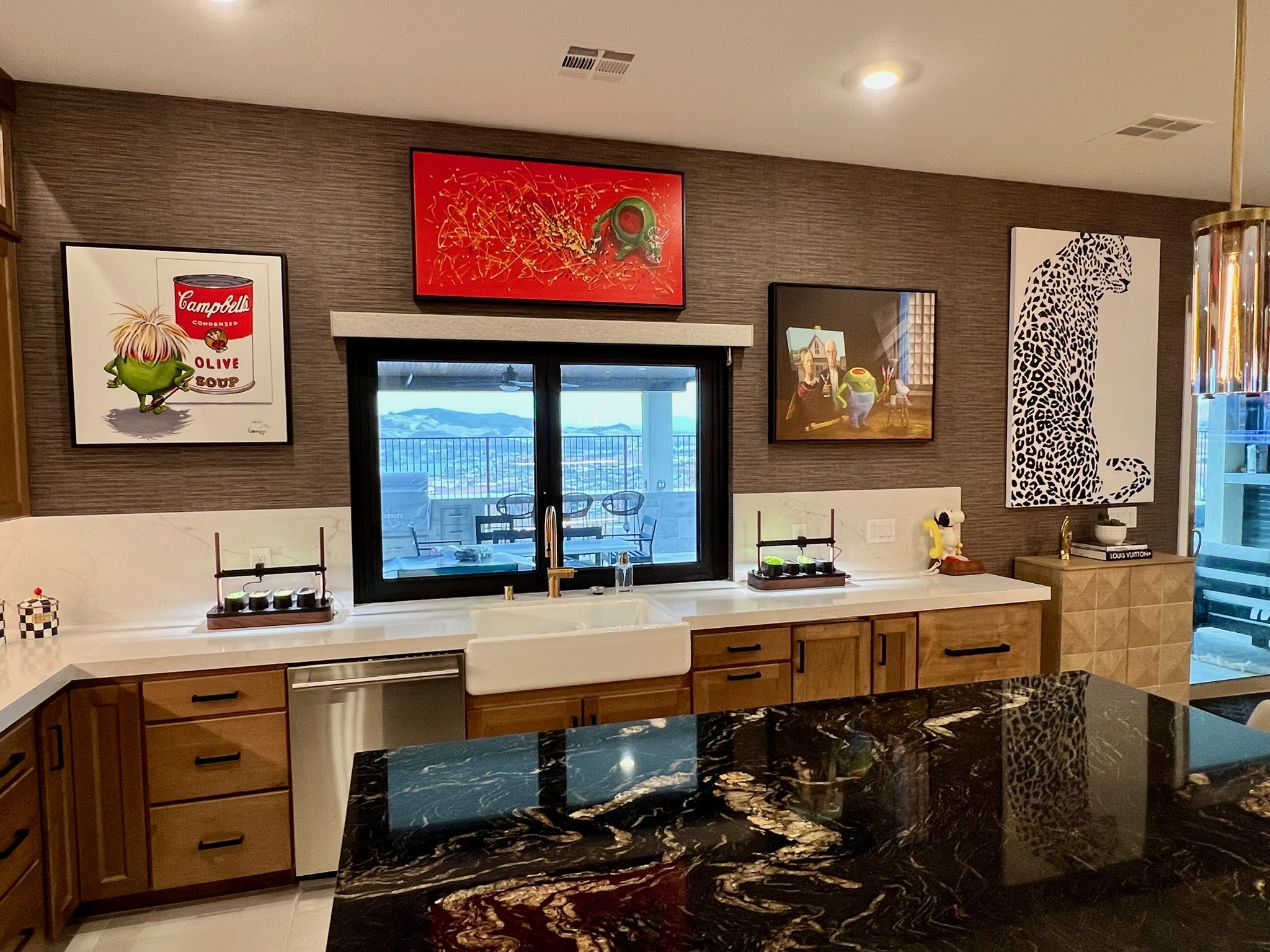 Interior installation by Wallpaper Elegance