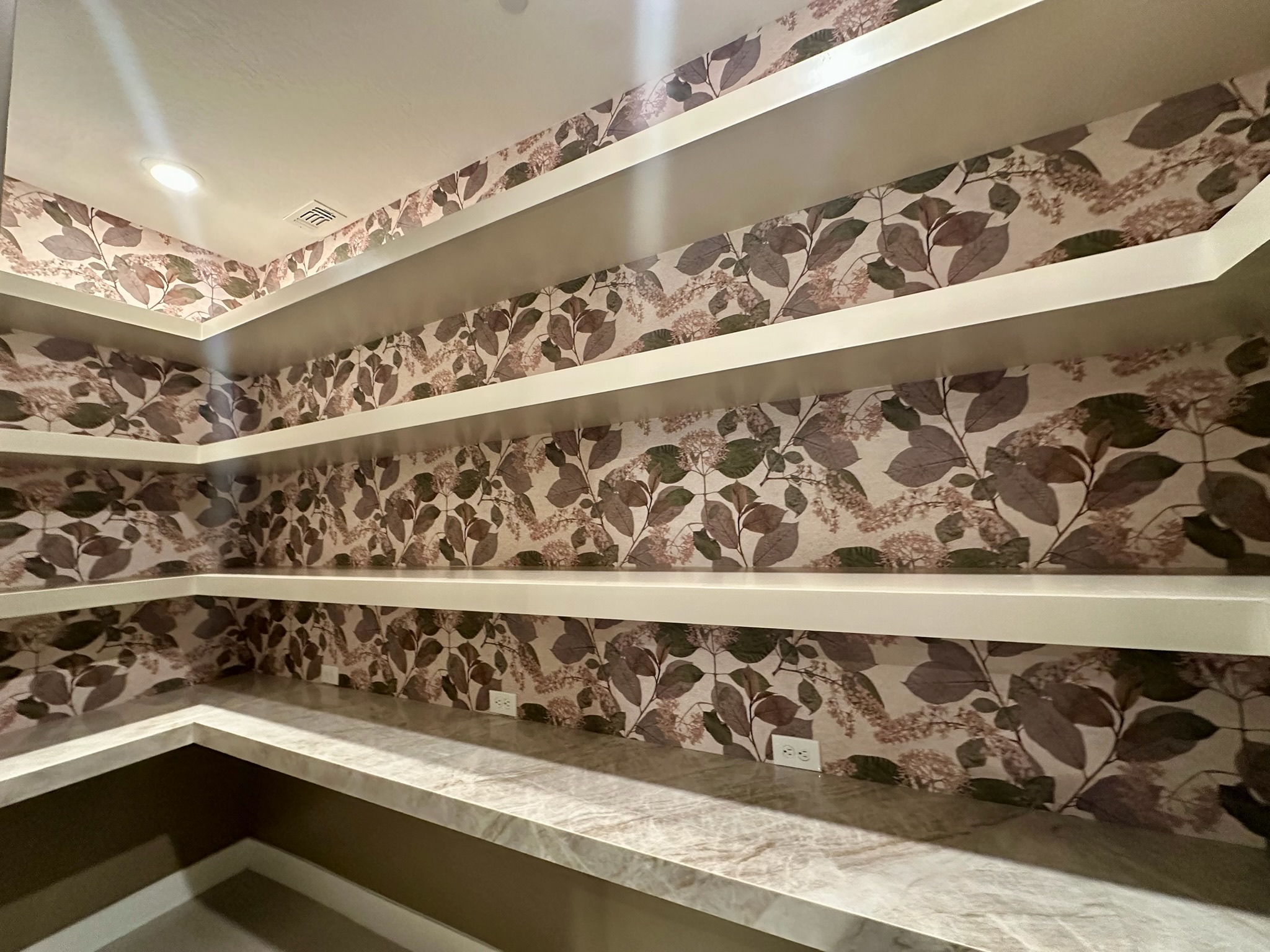 Interior installation by Wallpaper Elegance