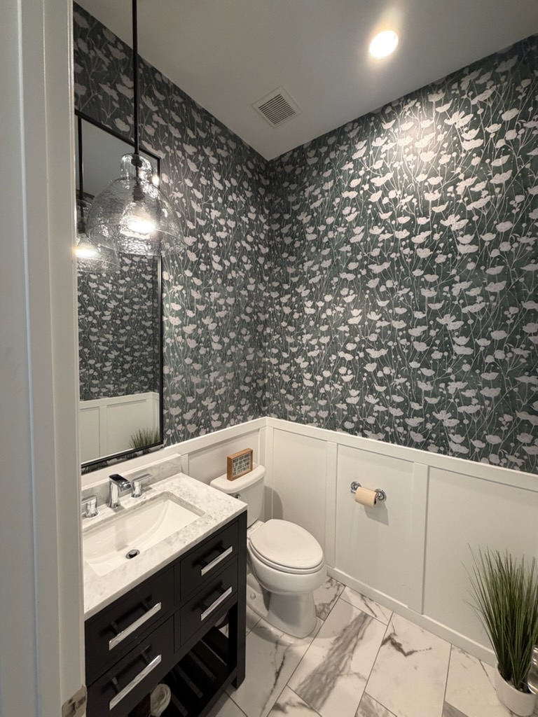Interior installation by Wallpaper Elegance