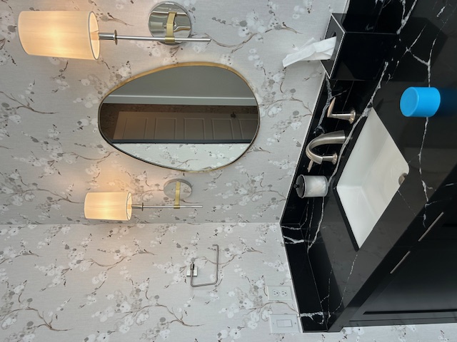 Interior installation by Wallpaper Elegance